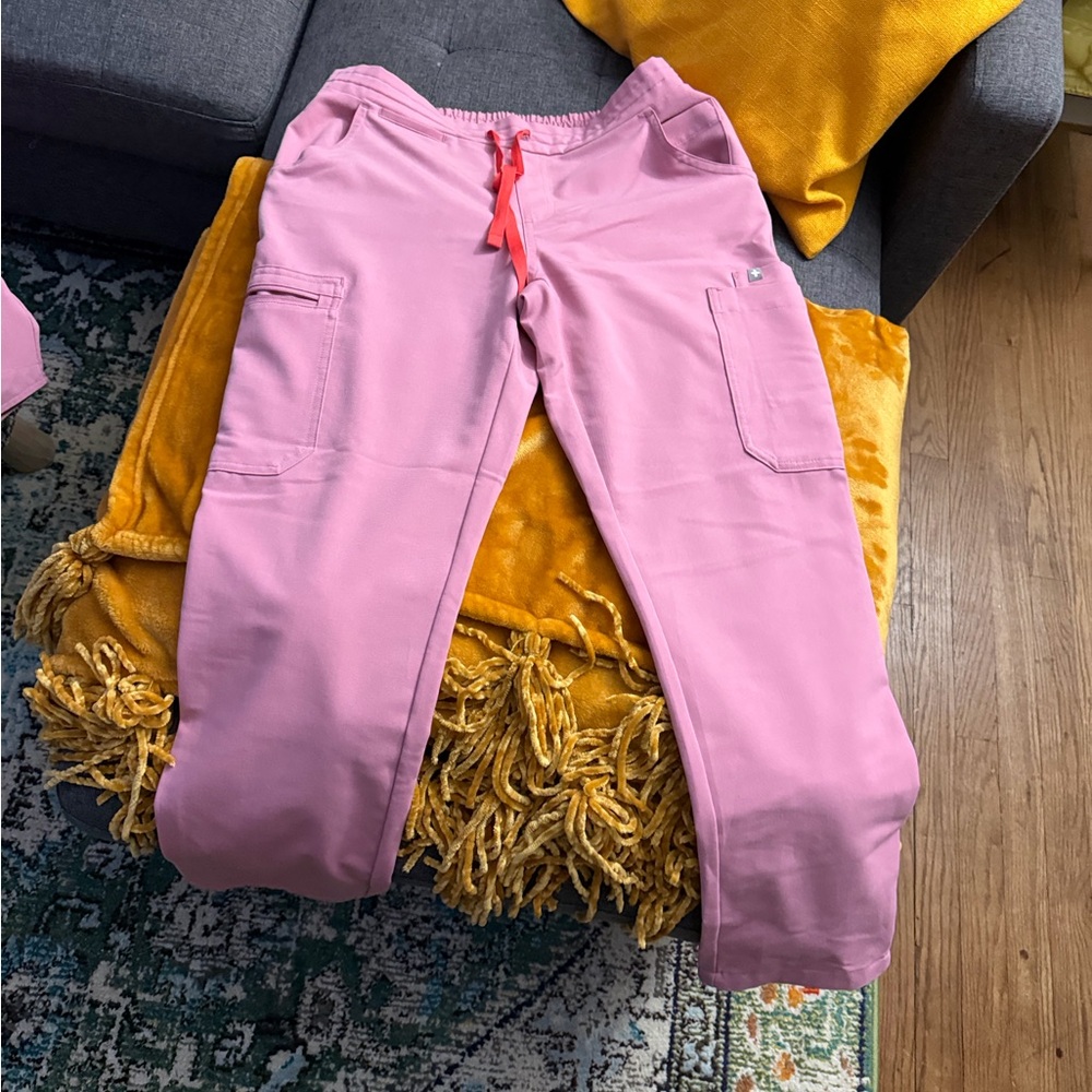 Figs Pink Scrub Pants